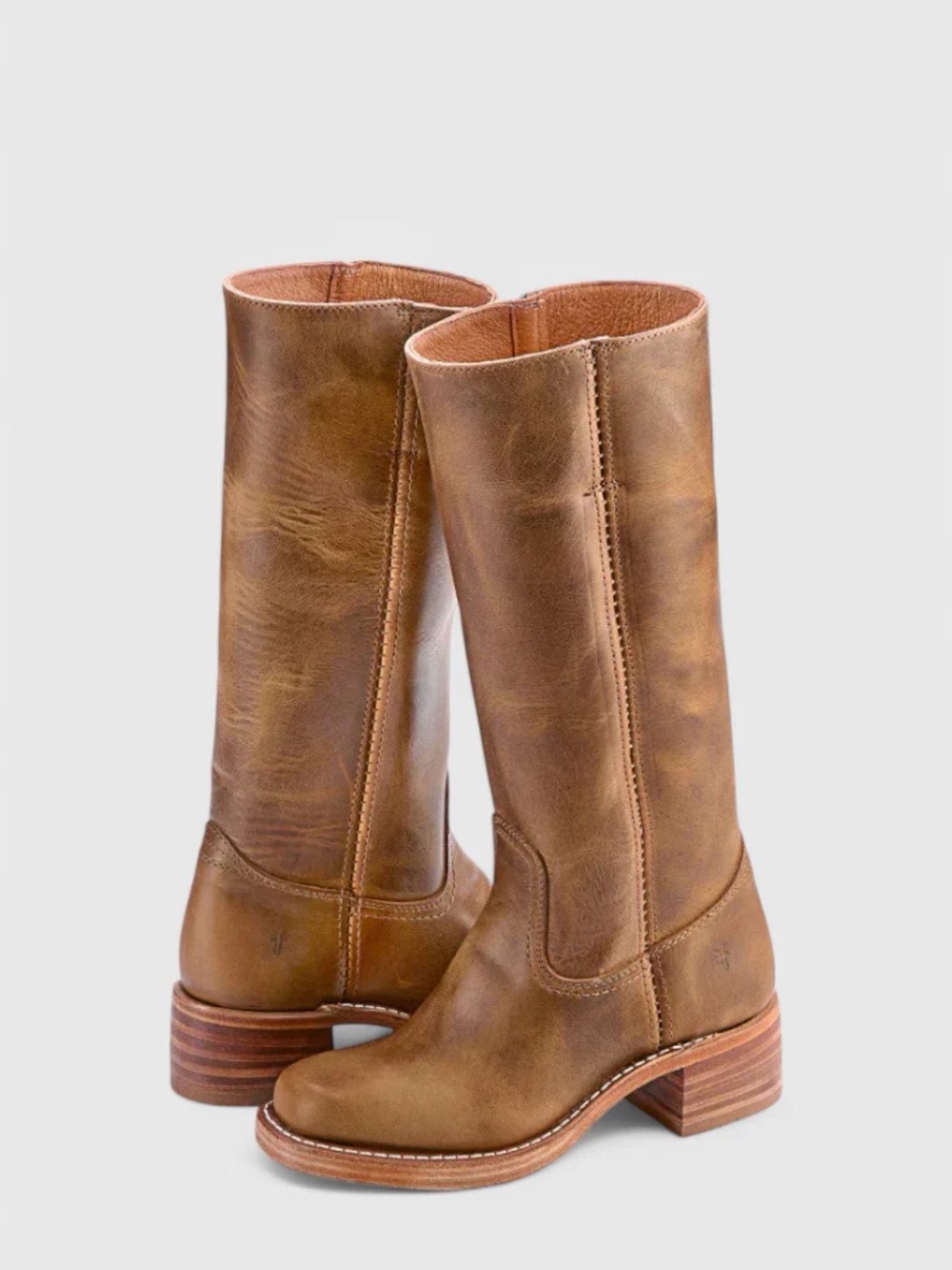 Women’s Brown Leather Knee High Boots